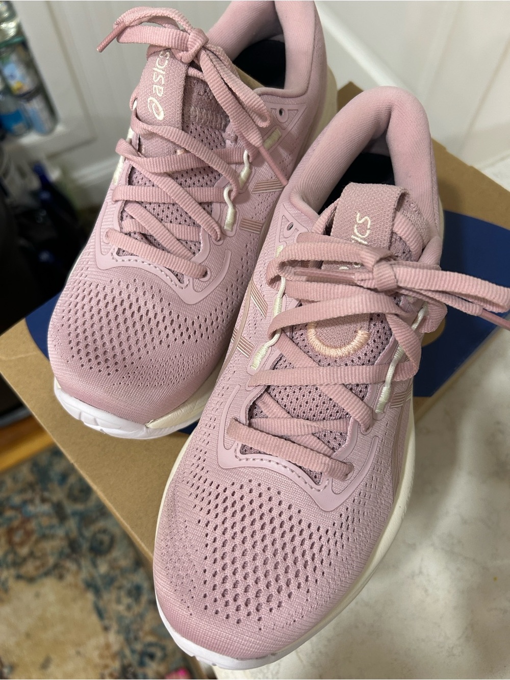 ASICS Pink Women's Athletic Running Sneakers